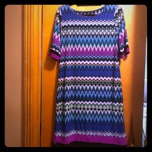 Women’s size 16 Karin Stevens colorful dress